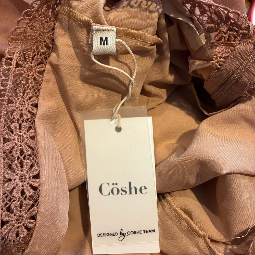 Coshe Floral Mini Skirt NWT Size‎ Medium Festival